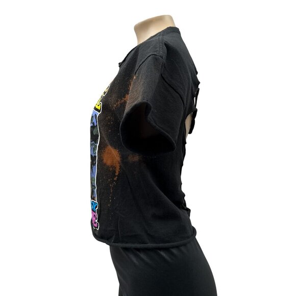 Custom Cut -Out Mister Rogers Neighborhood Ripple Junction Graphic Tee Black S - Picture 4 of 9